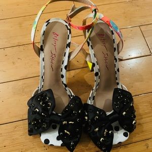 Betsy Johnson sandals.